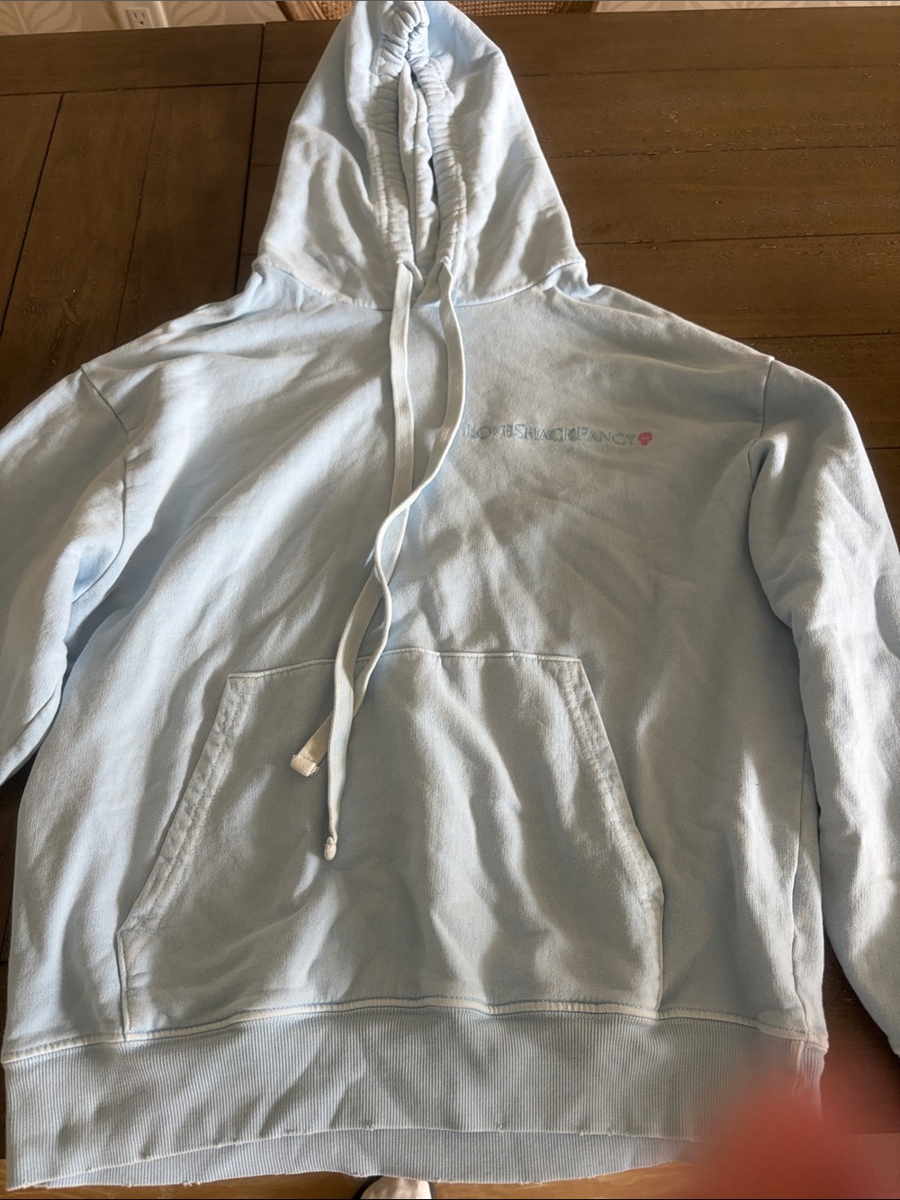 Light Blue Women’s Pullover Hoodie Sweatshirt